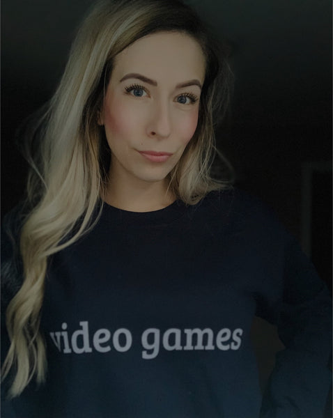 Video games sweatshirt