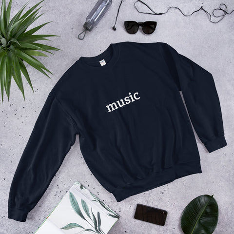 Music sweatshirt
